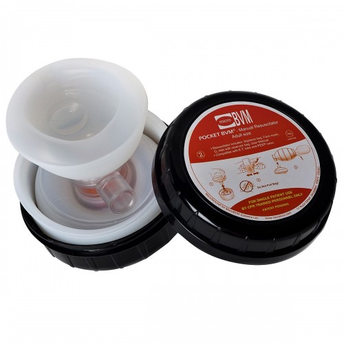 Ασκός Αναζωγόνησης Σιλικόνης Ενηλίκων Τσέπης microBVM™ PocketBVM