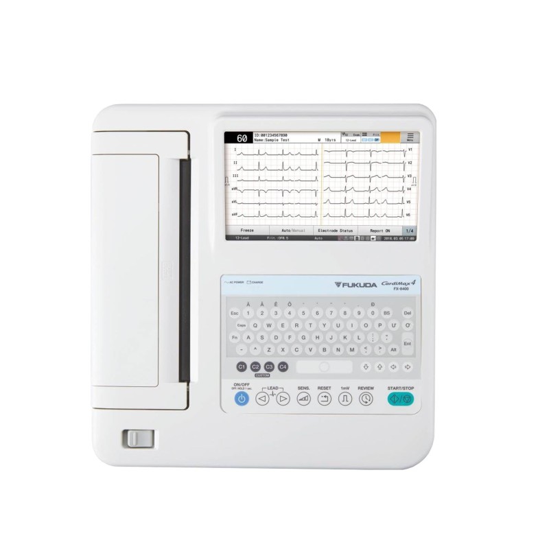 Δωδεκακάναλος καρδιογράφος Fukuda CardiMax FX-8400 διάγνωση