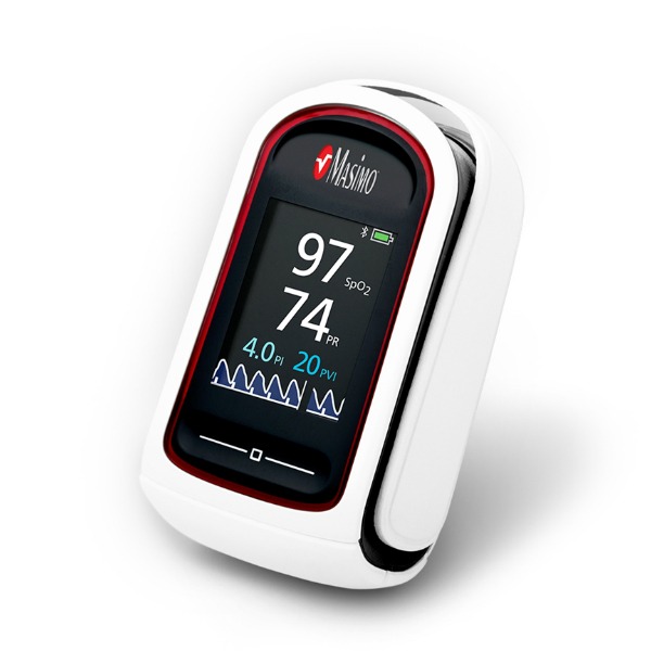 Οξύμετρο δακτύλου Mightysat RX με Bluetooth LE & PVi