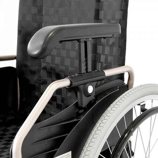 Αναπηρικό αμαξίδιο αλουμινίου D-Cross 09-2-037 46cm