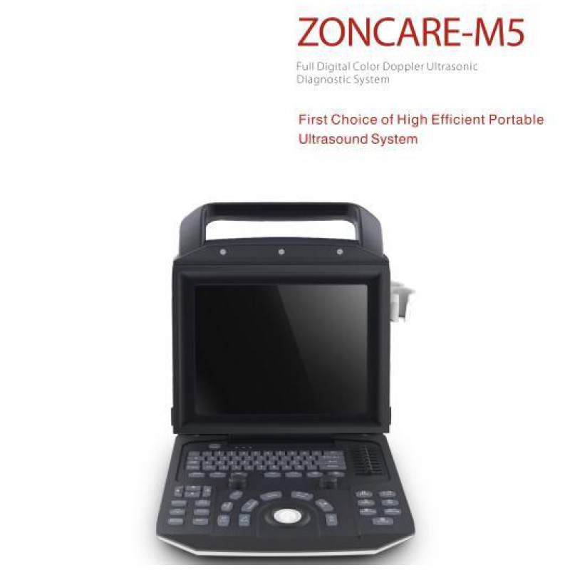 Φορητός υπέρηχος γενικής απεικόνισης Color Doppler Zoncare M5