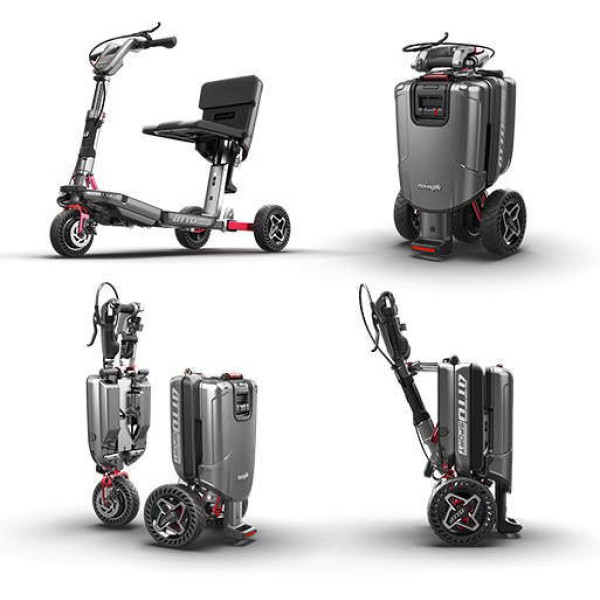 Αναπηρικό Scooter πτυσσόμενο ATTO SPORT Γκρί 