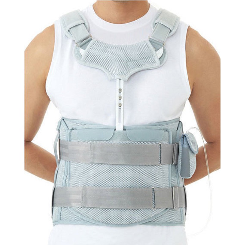Σπονδυλικό σύστημα οσφύος (T-BAR) με αέρα DR-B029 Medical Brace