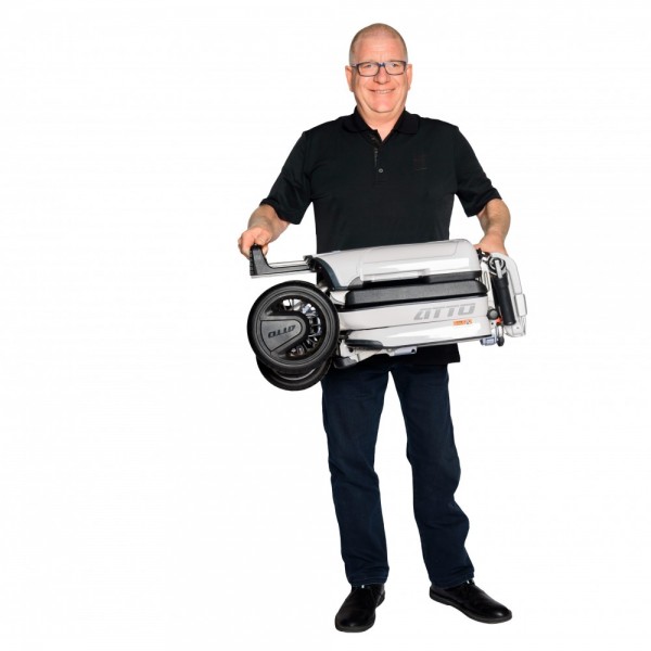 Αναπηρικό Scooter Πτυσσόμενο ATTO Λευκό 