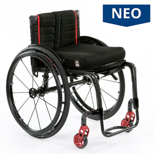 Αναπηρικό Αμαξίδιο Ελαφρού τύπου QUICKIE KRYPTON R 46cm Red