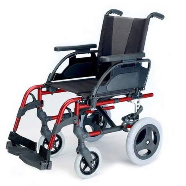 Αναπηρικό Αμαξίδιο BREEZY Style 12″ Sunrise Medical Red 40.5 cm