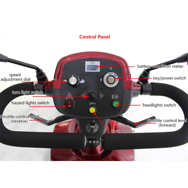 Ηλεκτροκίνητο Scooter Wisking 4028 Ηλεκτροκίνητο Scooter Wisking 4028