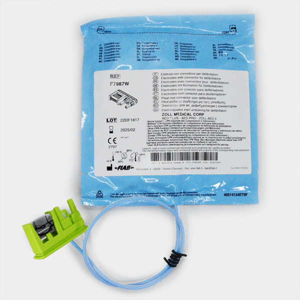 Ηλεκτρόδια απινιδωτή ενηλίκων ZOLL AED Plus - F7987PW