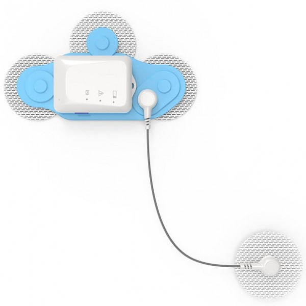 Holter Ρυθμού ECG Holter Patch 3-channel all-in-one Borsam 7ήμερης καταγραφής 