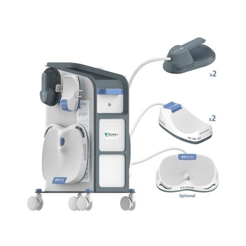 Μηχάνημα αδυνατίσματος και αύξησης μυϊκής μάζας με ραδιοσυχνότητες EMSLIM + RF