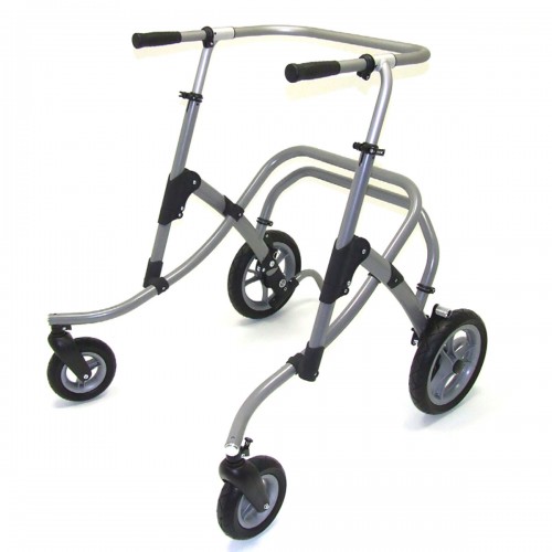 Hoggi Flux Small Πτυσσόμενος Παιδικός Περιπατητήρας Αλουμινίου με Ρόδες Γκρι