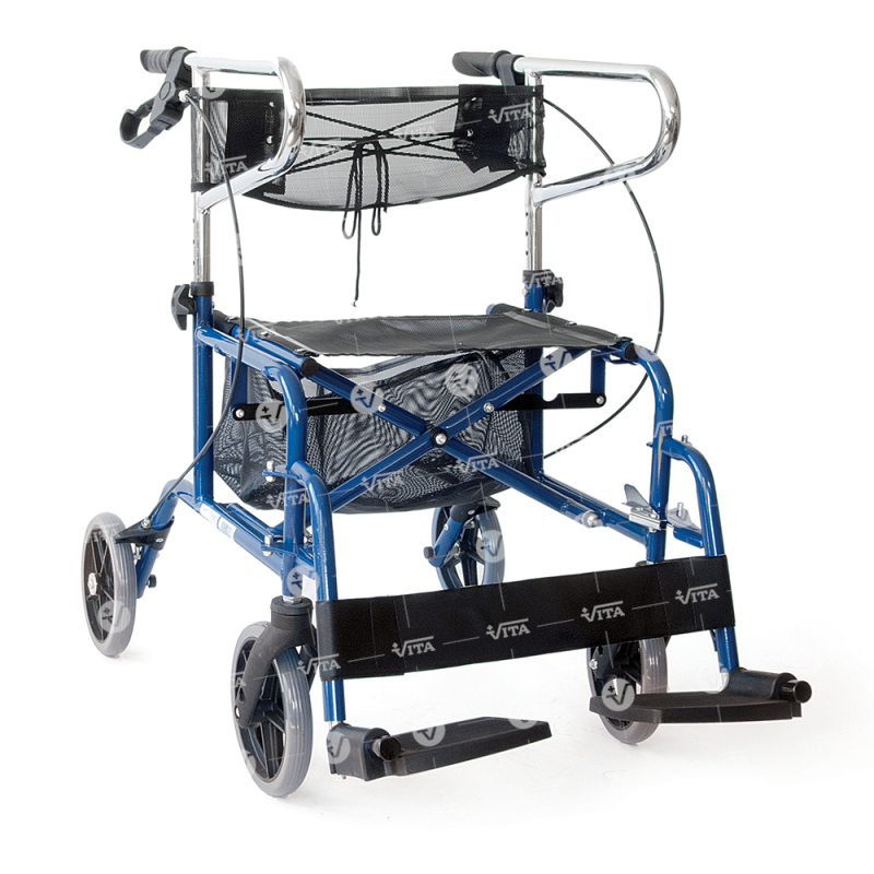 Περιπατητήρας ROLLATOR με υποπόδια 09-2-114