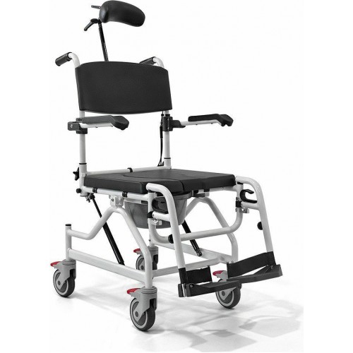 Καρέκλα Αλουμινίου Τροχήλατη 09-2-013 Αδιάβροχη Με Wc